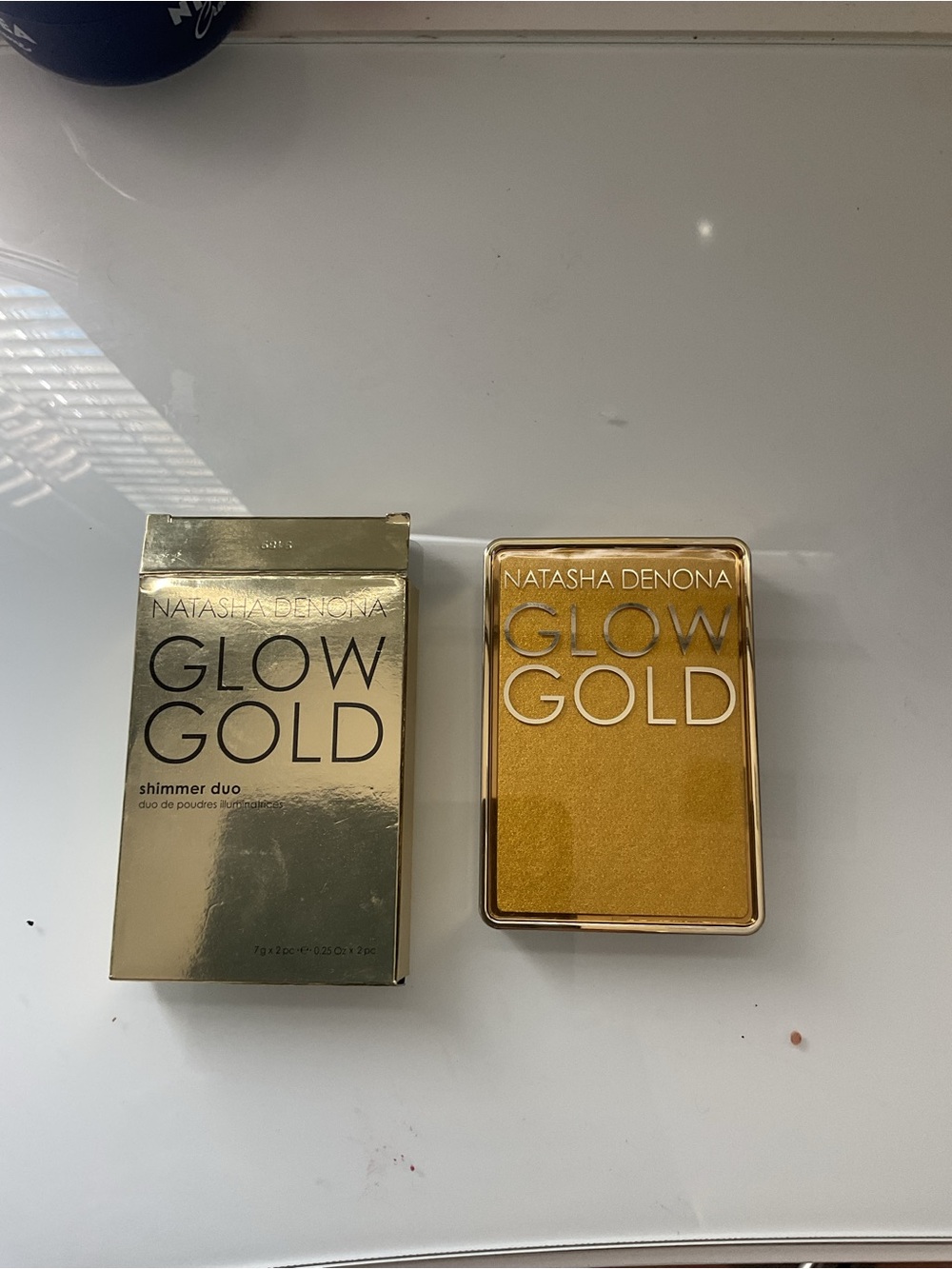 Natasha Denona Glow Gold Shimmer Duo - Gold - Picture 1 of 5